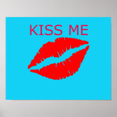 Kus me poster (Voorkant)