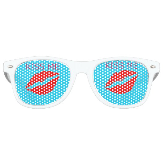 Kus me retro zonnebril (Voorkant)