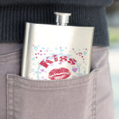 Kus me! Rode lippen met hart Flacon (Voorbeeld)