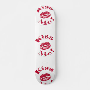 Kus me! Rode lippen Persoonlijk Skateboard