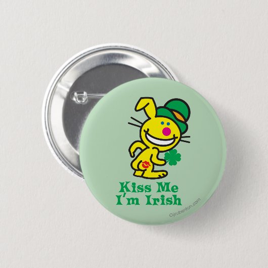 Kus me ronde button 5,7 cm (Voorkant /achterkant)