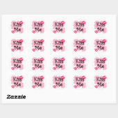 kus me ronde sticker (Vel)
