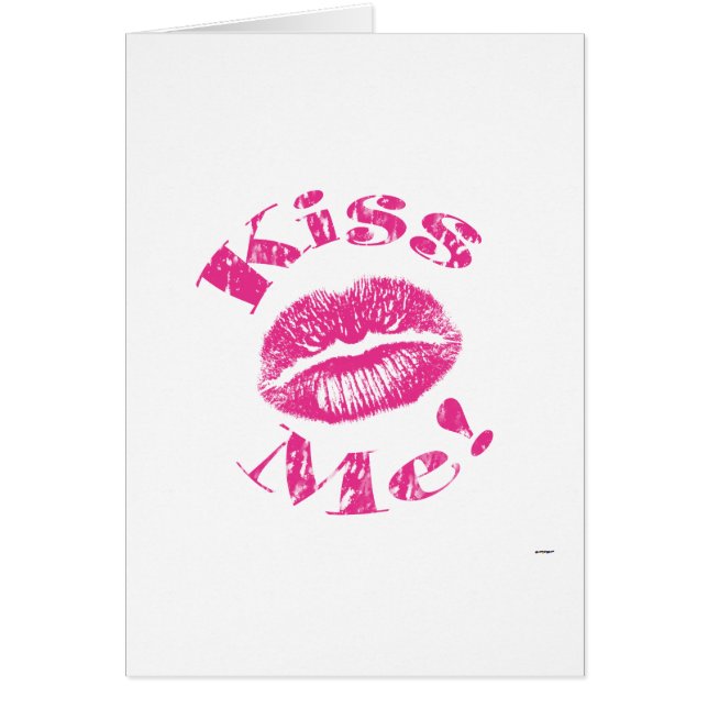 Kus Me! Roze Lippen (Voorkant)
