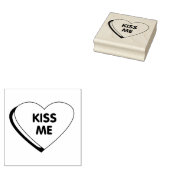 Kus me rubberstempel (Gestempeld)