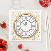 Kus me 's middags in het Bord van de klok Servet (Insitu)