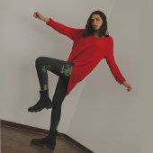 Kus me Shamrock zwart Leggings