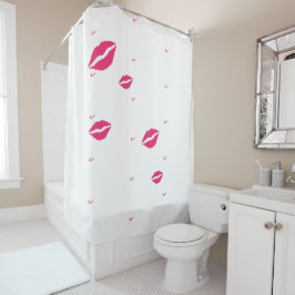 Kus me  Shower Curtain Douchegordijn