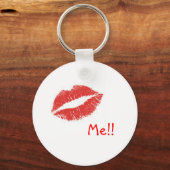Kus me, sleutelketen sleutelhanger (Voorkant)