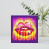 Kus Me Snel! Kaart (Staand voorkant)