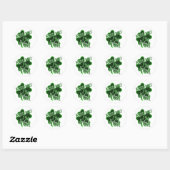 Kus me! St. Patrick's Day Ronde Sticker (Vel)