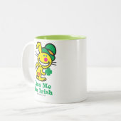 Kus me tweekleurige koffiemok (Voorkant links)