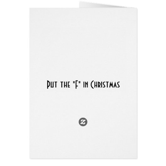 Kus Me under the Mistletoe Holiday Kaart (Achterkant)