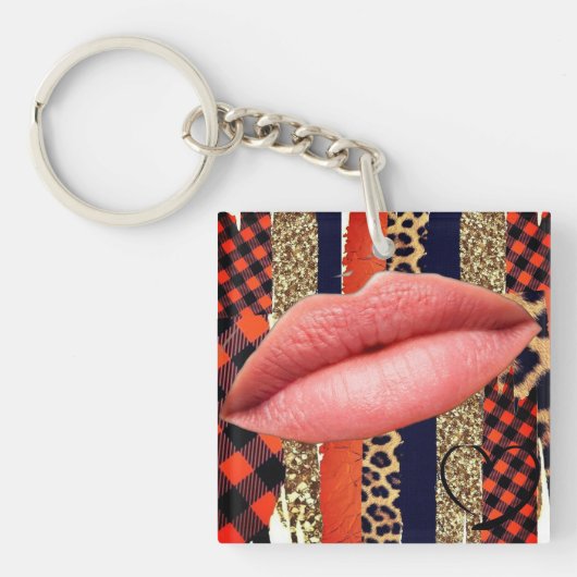 Kus Me Veel Sleutelhanger (voorkant)