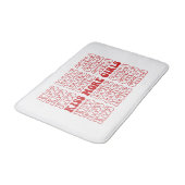 Kus Meer Meisjes Lesbisch Biseksueel LGBTQ Pride M Badmat (Gekanteld)