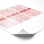 Kus Meer Meisjes Lesbisch Biseksueel LGBTQ Pride M Foto Afdruk (Hoek)