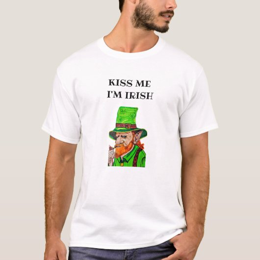 KUS Mij IK BEN IERS T-shirt (Voorkant)