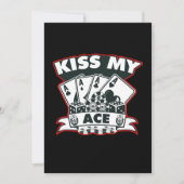 Kus Mijn Aas Poker Speler Casino Kaarten Gokker Ca (Voorkant)