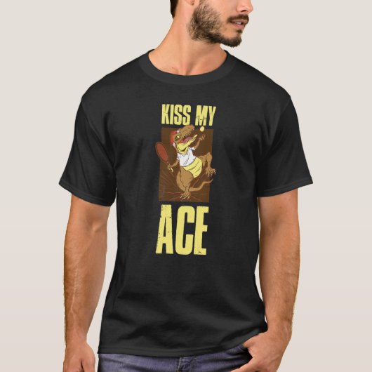 Kus Mijn Aas Tennis T-shirt (Voorkant)