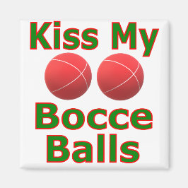 Kus Mijn Bocceballen Magneet