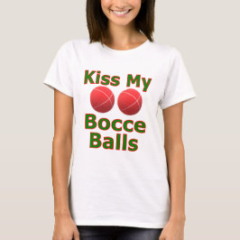 Kus Mijn Bocceballen T-shirt