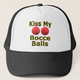 Kus Mijn Bocceballen Trucker Pet
