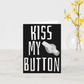 Kus mijn Button Voedingsbuis Bewustzijnstubie G-tu Kaart (Gele Bloem)