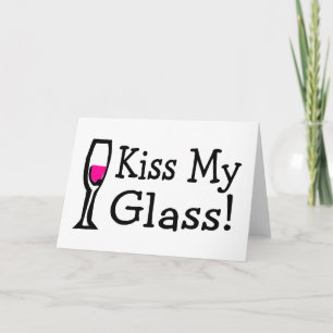 Kus Mijn Glas Kaart