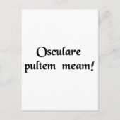 Kus mijn grits! briefkaart (Voorkant)