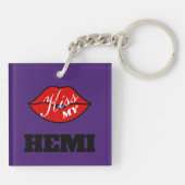 Kus Mijn Hemi Power Plum Crazy Challenger Sleutelhanger (Achterkant)