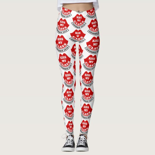 kus mijn klas 2018 leggings (Voorkant)
