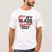 kus mijn klas afscheid 2017 t-shirt (Voorkant)