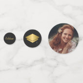 Kus mijn klas tot ziens foto confetti (Achterkanten)