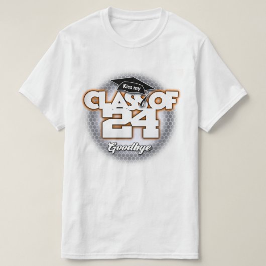 Kus mijn klas vaarwel t-shirt (Design voorkant)
