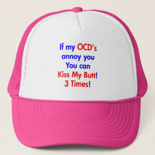 Kus mijn kont! 3 keer! trucker pet