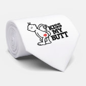 Kus mijn kont stropdas (Opgerold)