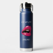 Kus mijn lippen schat - LGBTQ Waterfles (Voorkant)