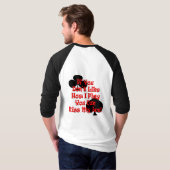 Kus mijn lul! t-shirt (Achterkant volledig)