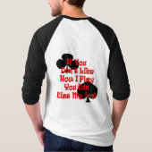 Kus mijn lul! t-shirt (Achterkant)