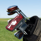 Kus Mijn Putt Cheeky Dachshund Golf Head Hoesje Golfheadcover (Insitu)