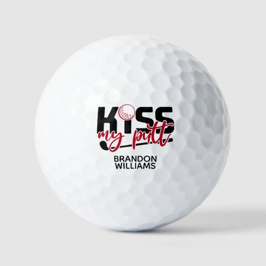 Kus Mijn Putt Golfballen (Voorkant)