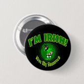 Kus mijn Shamrock Button (Voorkant /achterkant)