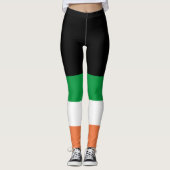 Kus mijn shamrocks St. Patrick's Day Leggings (Voorkant)