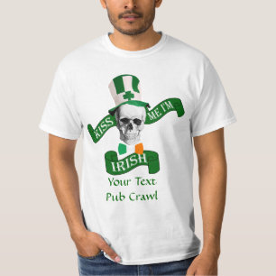 Kus mijn shamrocks St Patrick's day T-shirt
