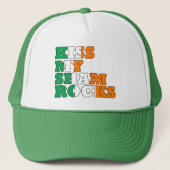 Kus mijn shamrocks St Patricks Trucker Pet (Voorkant)