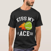 kus mijn tennis t-shirt (Voorkant)