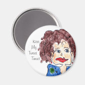 Kus mijn tweet magneet (Voorkant / Achterkant)