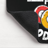 Kus mijn voor geluk grappige poolspeler Billard 8- Muismat (Hoek)