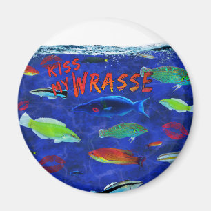 Kus Mijn Wrasse Vis Magneet