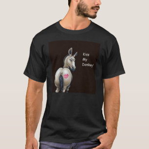 kus m'n tshirt voor de donkey