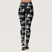 Kus My Ace, Dames Black Poker Logo Leggings (Achterkant)